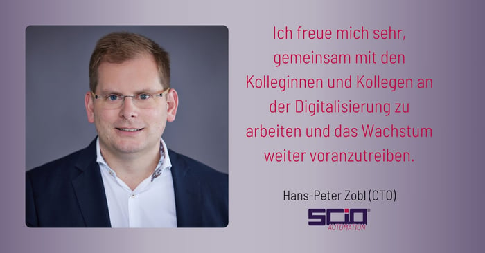 Hans-Peter Zobl ist neuer CTO bei SCIO