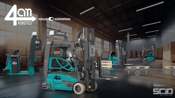 4am Autonomous Mobile Robotics for Intralogistic Processes