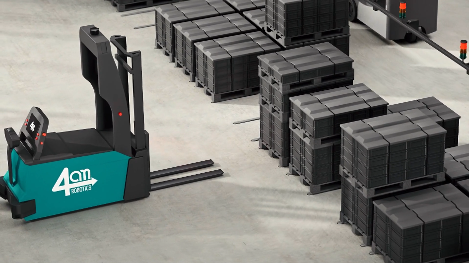 Automated logistics in the Incoming Logistics department of a leading car manufacturer