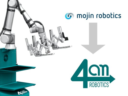 Mobile robotics specialist Mojin Robotics GmbH will operate as 4am Robotics GmbH with immediate effect. The name was changed on April 13 2023, along with a new entry being made in the commercial register, which signaled that the brand’s extensive transformation process, including a full rebrand, was now complete.