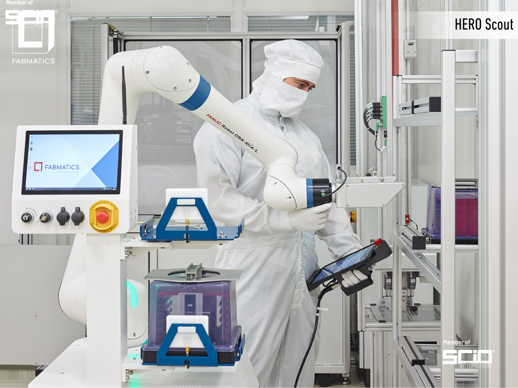 HERO Scout: Autonomous Mobile Robotics for Semiconductor Manufacturing