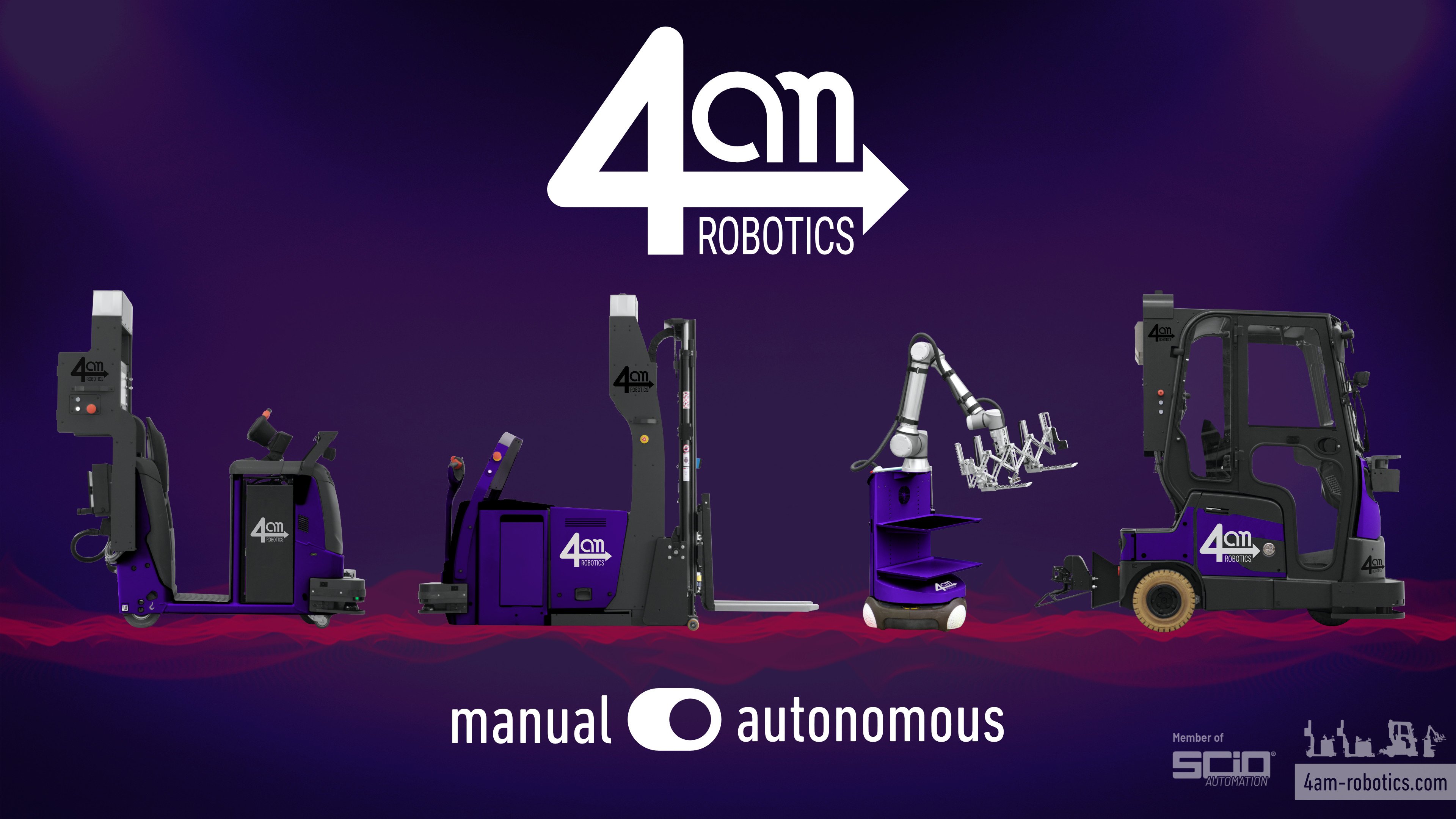 Produktpalette von 4am Robotics