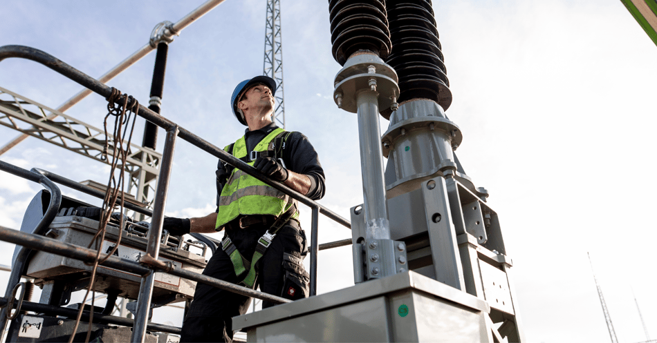 Elektromontage für TenneT am Umspannwerk Wilster-West