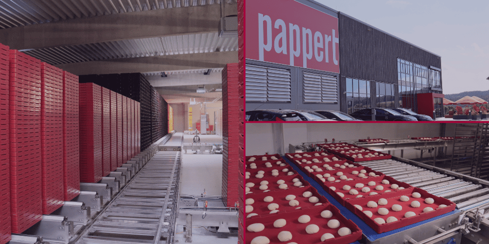 Greenfield Solution: Automated Logistics Facility from SCIO Automation at Pappert Bakery