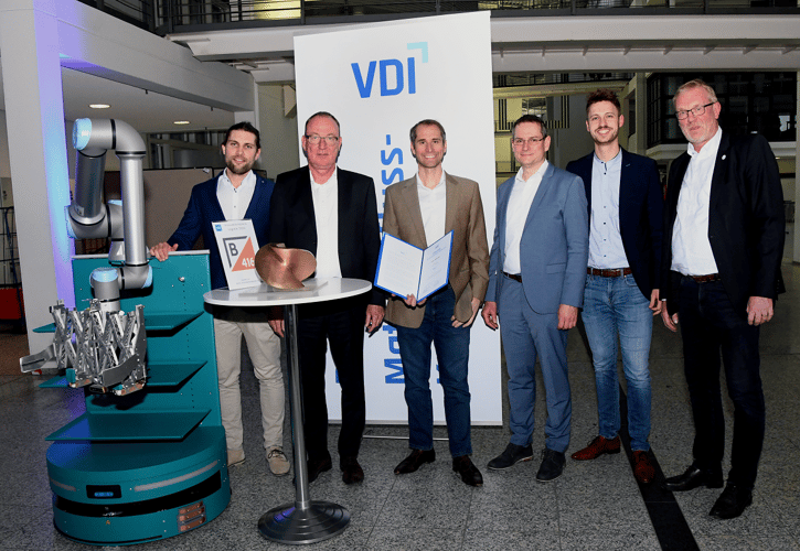 SCIO Marke 4am Robotics gewinnt VDI Innovationspreis Logistik 2023